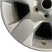 18" DODGE 1500 PICKUP 19 6 lug 18x8 aluminum 5 spoke opt WBB Original OEM Wheel - Back View