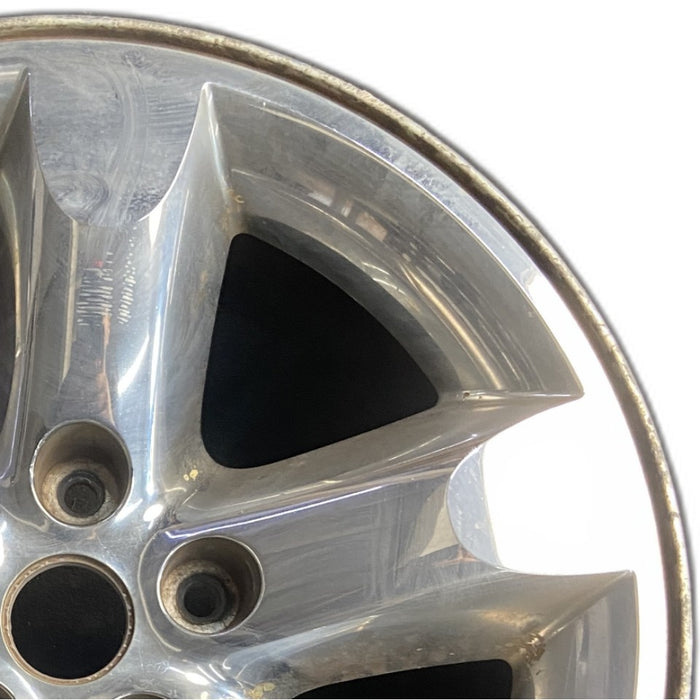 20" DODGE 1500 PICKUP 06 5 lug 20x9 aluminum w/o argent Original OEM Wheel Rim - Side Profile