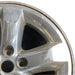 20" DODGE 1500 PICKUP 06 5 lug 20x9 aluminum w/o argent Original OEM Wheel Rim - Side Profile