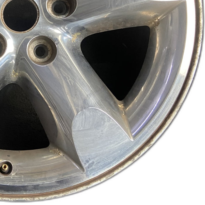 20" DODGE 1500 PICKUP 06 5 lug 20x9 aluminum w/o argent Original OEM Wheel Rim - Close-Up Detail