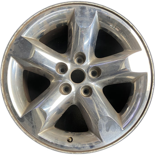 20" DODGE 1500 PICKUP 06 5 lug 20x9 aluminum w/o argent Original OEM Wheel Rim - Front View