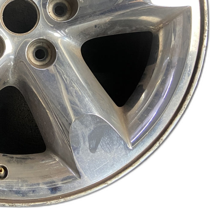 20" DODGE 1500 PICKUP 06 5 lug 20x9 aluminum w/o argent Original OEM Wheel Rim - Close-Up Detail