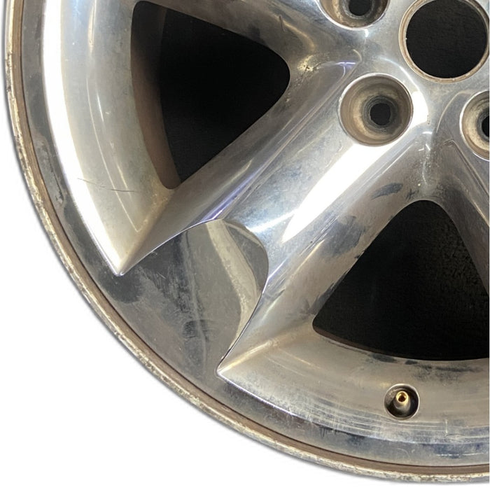20" DODGE 1500 PICKUP 06 5 lug 20x9 aluminum w/o argent Original OEM Wheel Rim - Back View