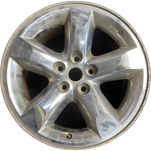 20" DODGE 1500 PICKUP 06 5 lug, 20x9 , w/o argent Original OEM Wheel Rim - Front View