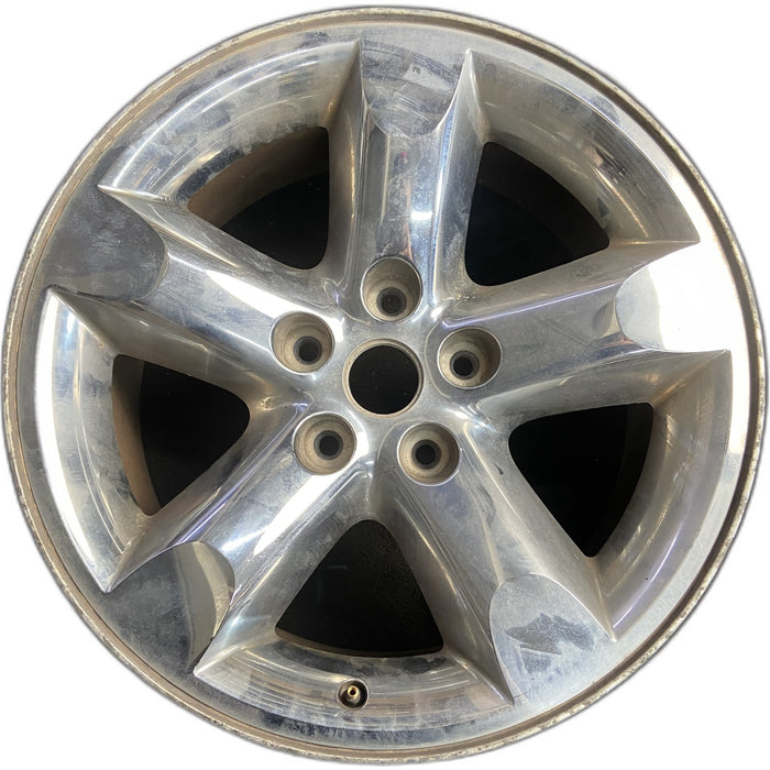 20" DODGE 1500 PICKUP 06 5 lug, 20x9 , w/o argent Original OEM Wheel Rim - Front View