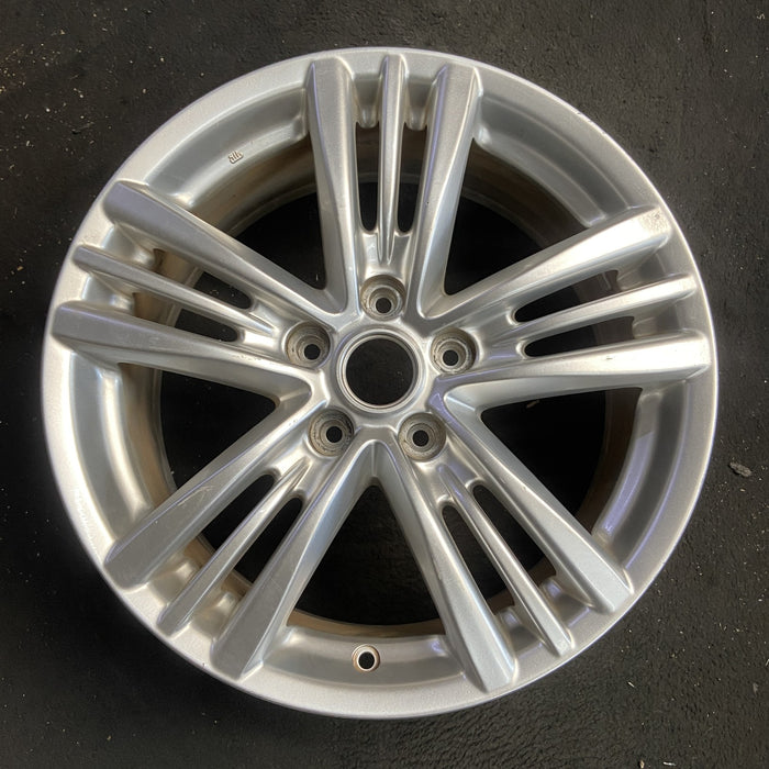17" INFINITI G25 11-12 17x7.5 , Original OEM Wheel Rim - Angle View