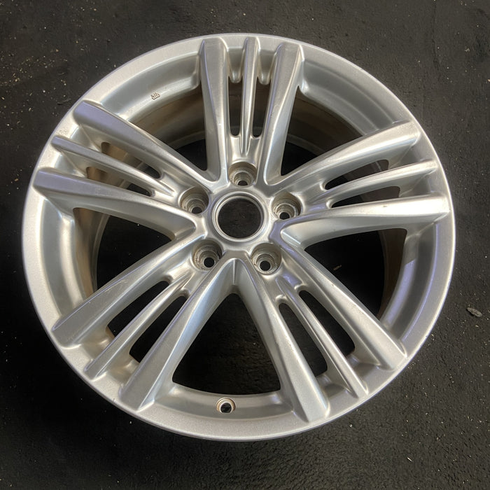 17" INFINITI G25 11-12 17x7.5 , Original OEM Wheel Rim - Side Profile