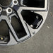 20" SEQUOIA 23-25 20x8 open spoke 6 spoke matte black Original OEM Wheel Rim - Back View