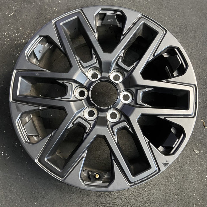 20" SEQUOIA 23-25 20x8 open spoke 6 spoke matte black Original OEM Wheel Rim - Additional View