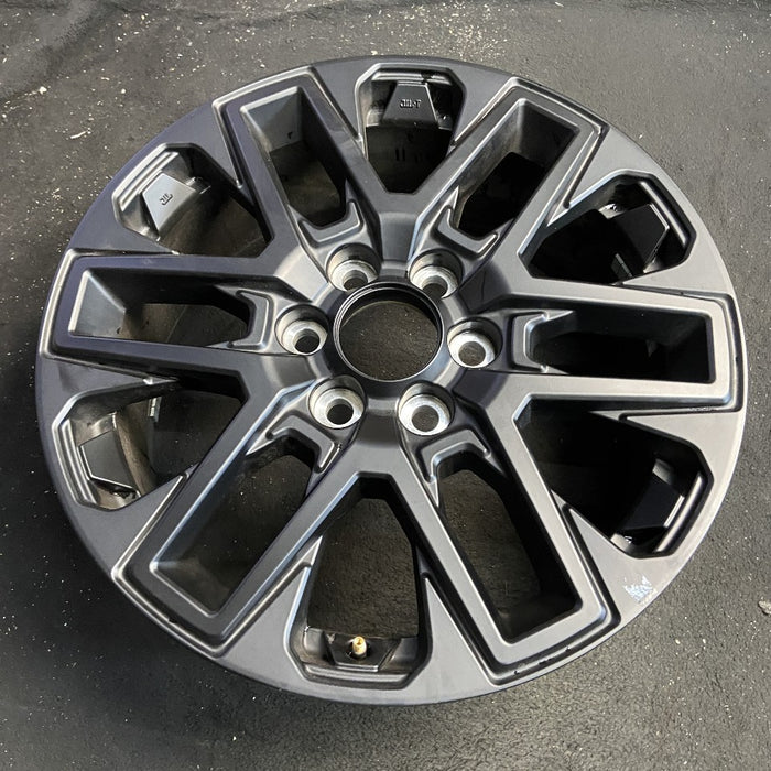 20" SEQUOIA 23-25 20x8 open spoke 6 spoke matte black Original OEM Wheel Rim - View 7