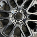 20" SEQUOIA 23-25 20x8 open spoke 6 spoke matte black Original OEM Wheel Rim - Angle View