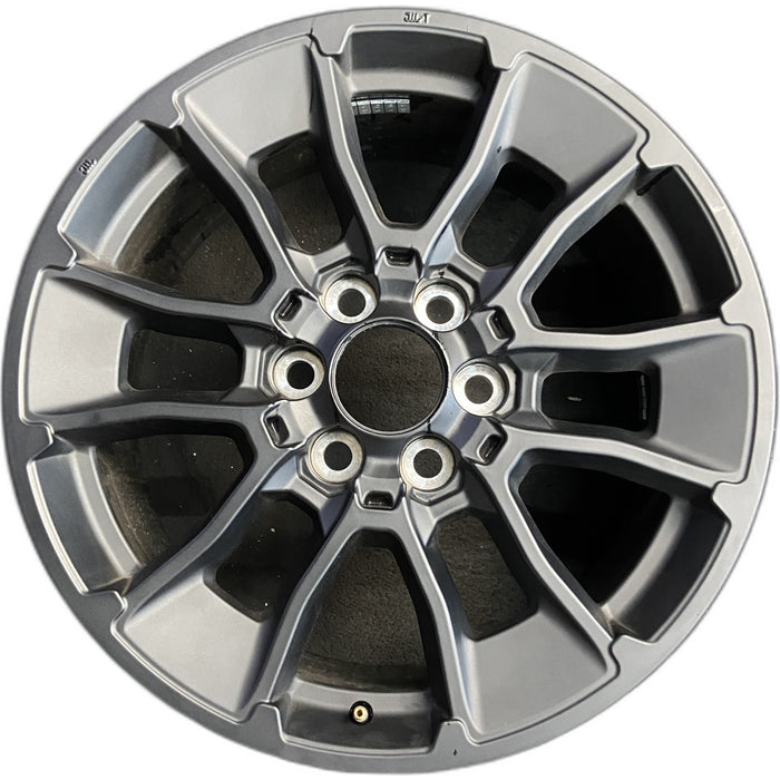 20" SEQUOIA 24-25 20x8.5, 6 Y spoke, black Original OEM Wheel Rim - Front View