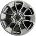 20" SEQUOIA 24-25 20x8.5, 6 Y spoke, black Original OEM Wheel Rim - Front View