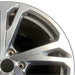 20" E-TRON GT 22-24 20x11 silver Original OEM Wheel Rim - Side Profile