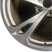 20" E-TRON GT 22-24 20x11 silver Original OEM Wheel Rim - Back View