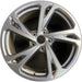 20" E-TRON GT 22-24 20x9, silver Original OEM Wheel Rim - Front View
