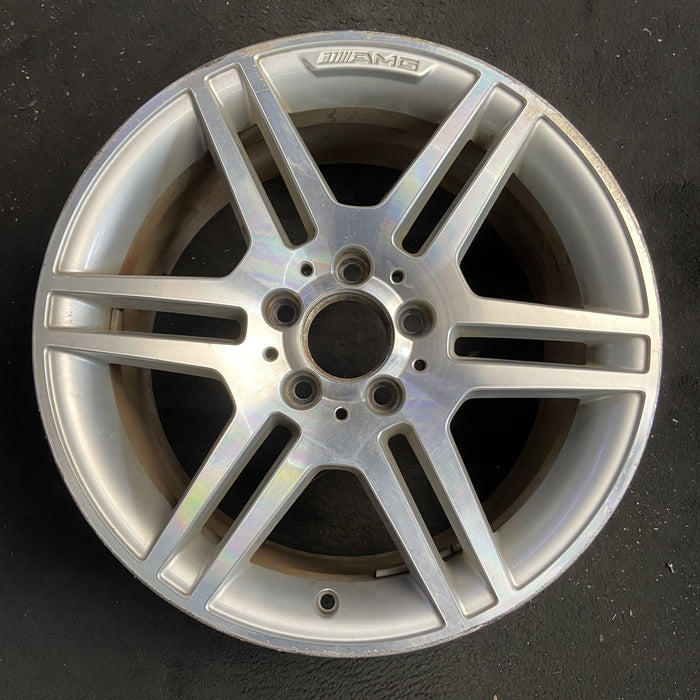 17" MERCEDES C-CLASS 08 204 Type; C350, 17x8.5 Original OEM Wheel Rim - Additional View