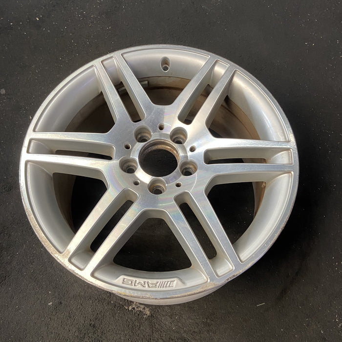 17" MERCEDES C-CLASS 08 204 Type; C350, 17x8.5 Original OEM Wheel Rim - View 8
