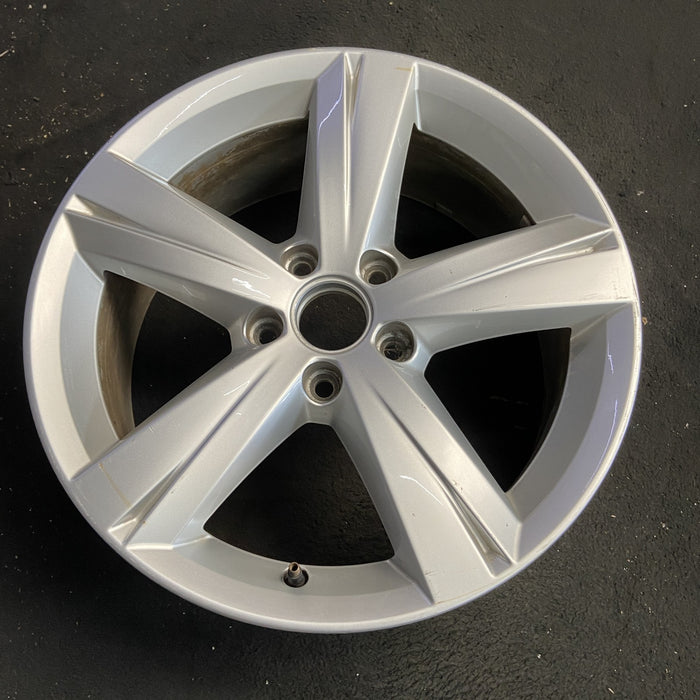 17" PASSAT 12-15 17x7 , 5 spoke Original OEM Wheel Rim - Side Profile