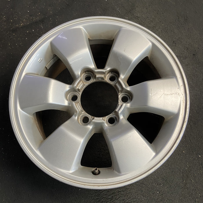 16" 4 RUNNER 03-09 16x7, alloy Original OEM Wheel Rim - Side Profile
