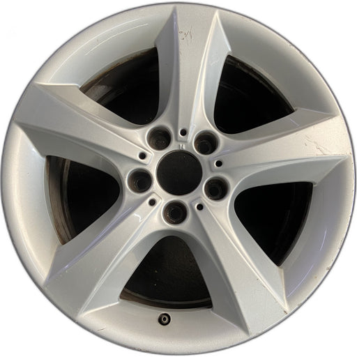 18" BMW X5 07-13 18x8.5 , 5 spoke, flat spoke Original OEM Wheel Rim - Front View