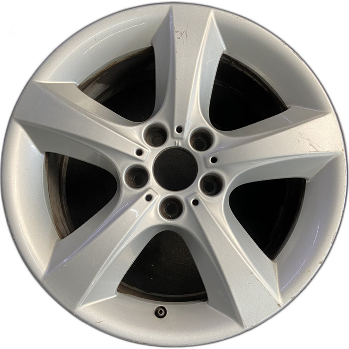 18" BMW X5 07-13 18x8.5 , 5 spoke, flat spoke Original OEM Wheel Rim - Front View