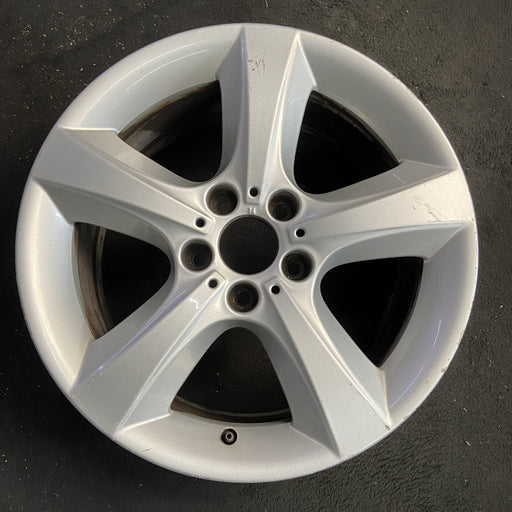18" BMW X5 07-13 18x8.5 , 5 spoke, flat spoke Original OEM Wheel Rim - Angle View