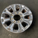 18" FORD F250SD PICKUP 17 18x8 , aluminum, 8 spoke , Original OEM Wheel Rim - Close-Up Detail