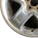 16" STRATUS 01-03 Sdn 16x6.5 aluminum 5 spoke chrome Original OEM Wheel Rim - Back View