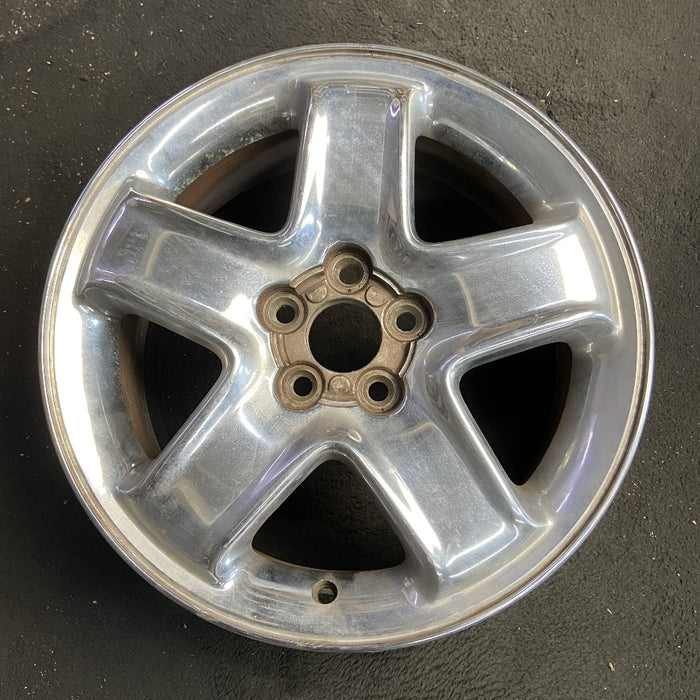 16" STRATUS 01-03 Sdn 16x6.5 aluminum 5 spoke chrome Original OEM Wheel Rim - Additional View