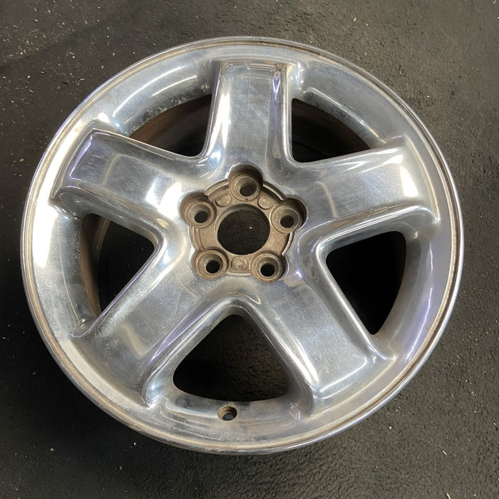 16" STRATUS 01-03 Sdn 16x6.5 aluminum 5 spoke chrome Original OEM Wheel Rim - View 7