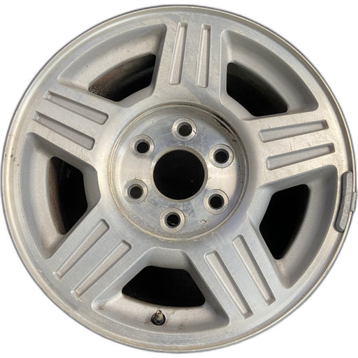 17" AVALANCHE 1500 07-08 17x7.5", aluminum, , double groove in each spoke - Front View
