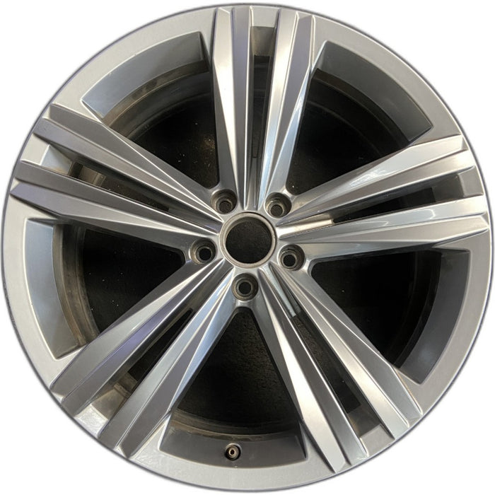 20" ATLAS 18-20 20x8 alloy 5 spoke double spoke Original OEM Wheel Rim - Front View