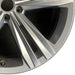 20" ATLAS 18-20 20x8 alloy 5 spoke double spoke Original OEM Wheel Rim - Close-Up Detail