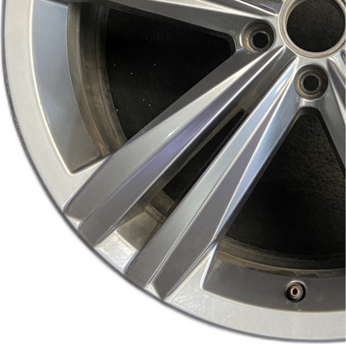 20" ATLAS 18-20 20x8 alloy 5 spoke double spoke Original OEM Wheel Rim - Back View