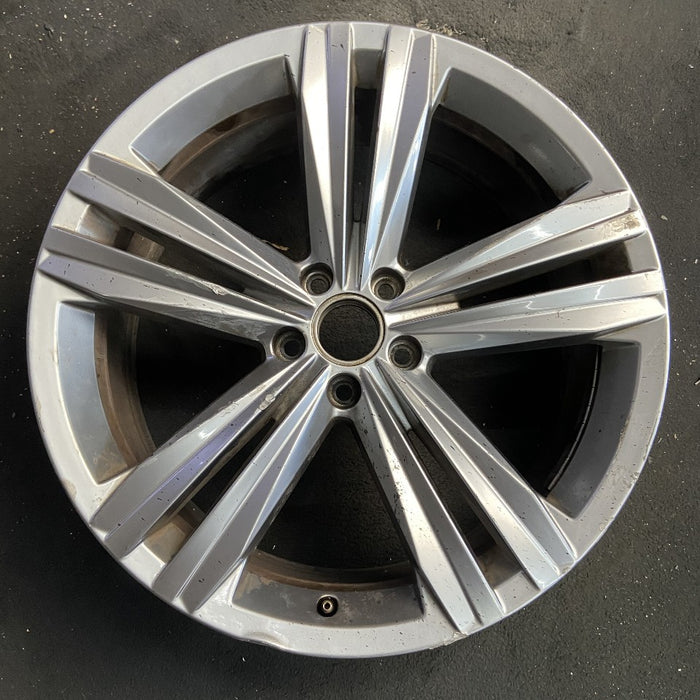 20" ATLAS 18-20 20x8 alloy 5 spoke double spoke Original OEM Wheel Rim - Front View