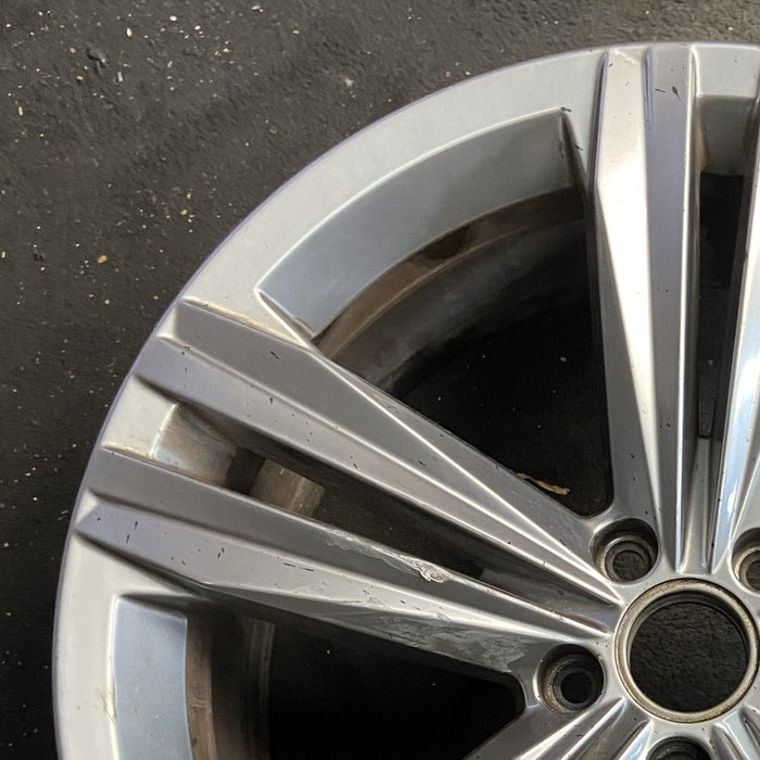 20" ATLAS 18-20 20x8 alloy 5 spoke double spoke Original OEM Wheel Rim - Side Profile
