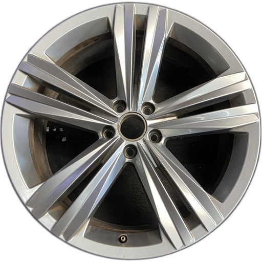 20" ATLAS 18-20 20x8 alloy 5 spoke double spoke Original OEM Wheel Rim - Front View