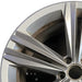 20" ATLAS 18-20 20x8 alloy 5 spoke double spoke Original OEM Wheel Rim - Angle View