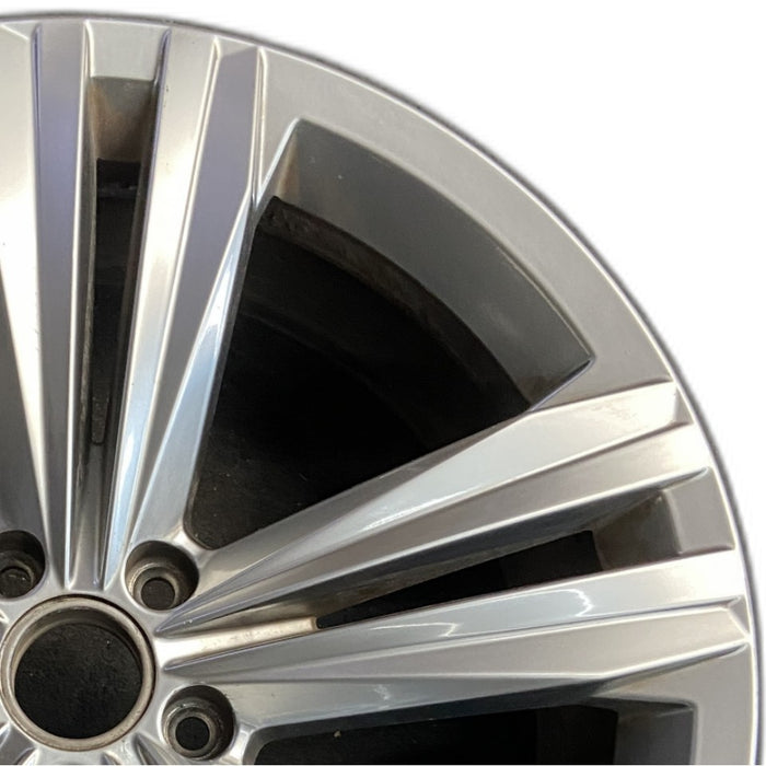 20" ATLAS 18-20 20x8 alloy 5 spoke double spoke Original OEM Wheel Rim - Side Profile