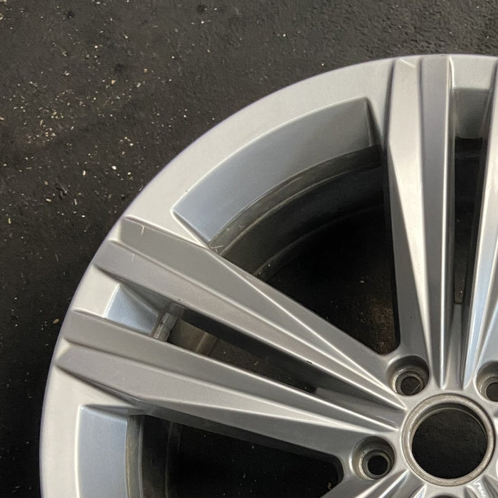 20" ATLAS 18-20 20x8 alloy 5 spoke double spoke Original OEM Wheel Rim - Side Profile