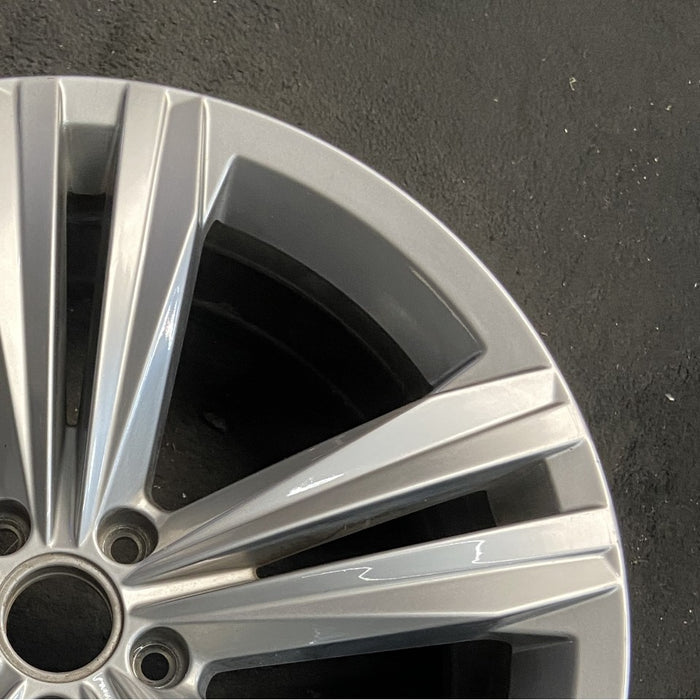 20" ATLAS 18-20 20x8 alloy 5 spoke double spoke Original OEM Wheel Rim - Close-Up Detail