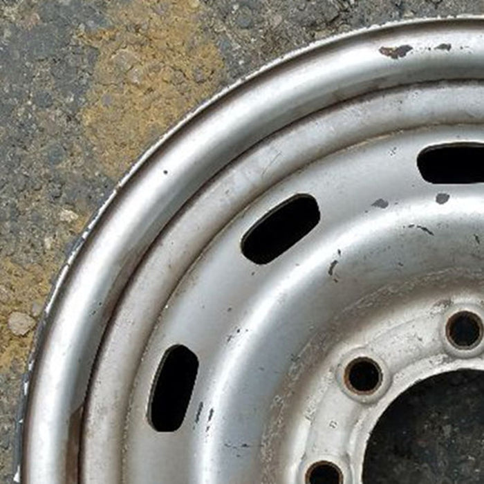 17" DODGE 1500 PICKUP 06-08 8 lug, , steel, spare Original OEM Wheel Rim - Side Profile