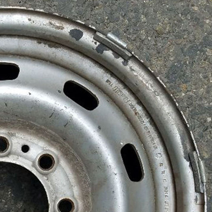 17" DODGE 1500 PICKUP 06-08 8 lug, , steel, spare Original OEM Wheel Rim - Close-Up Detail