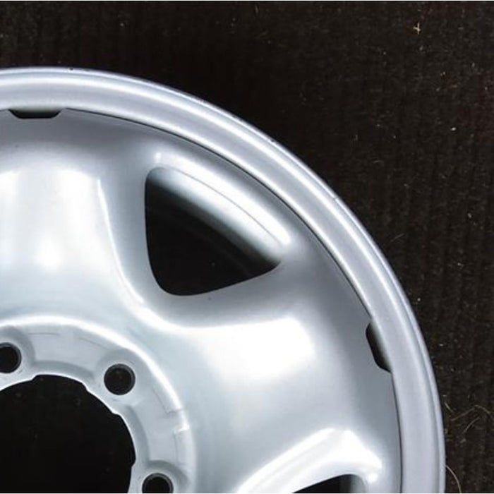 16" TACOMA 05-15 16x7, steel, 5 spoke Original OEM Wheel Rim - Close-Up Detail