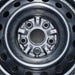 15" CAMRY 02-06 15x6.5, steel Original OEM Wheel Rim - Angle View
