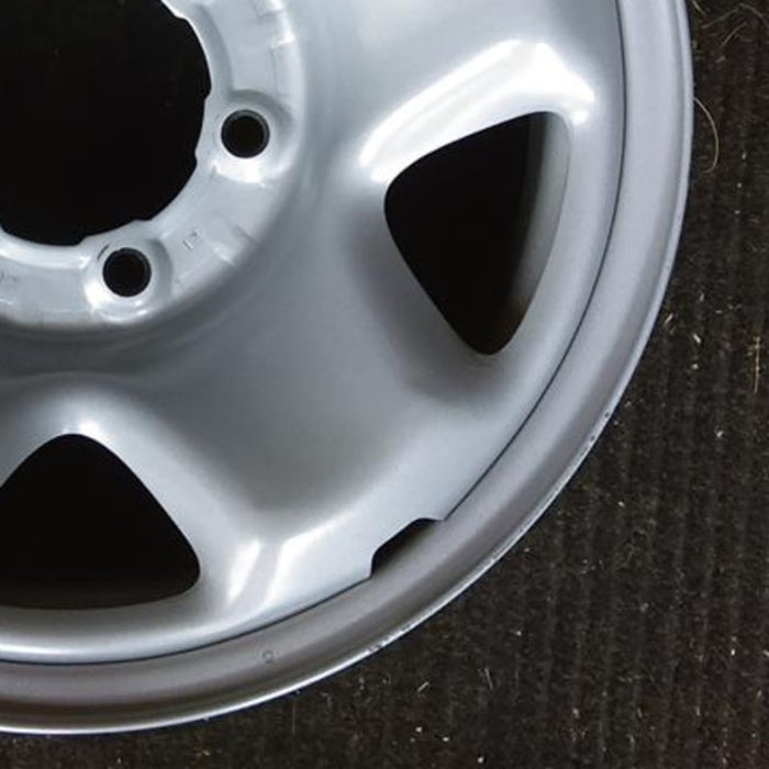 16" TACOMA 05-15 16x7, steel, 5 spoke Original OEM Wheel Rim - Back View