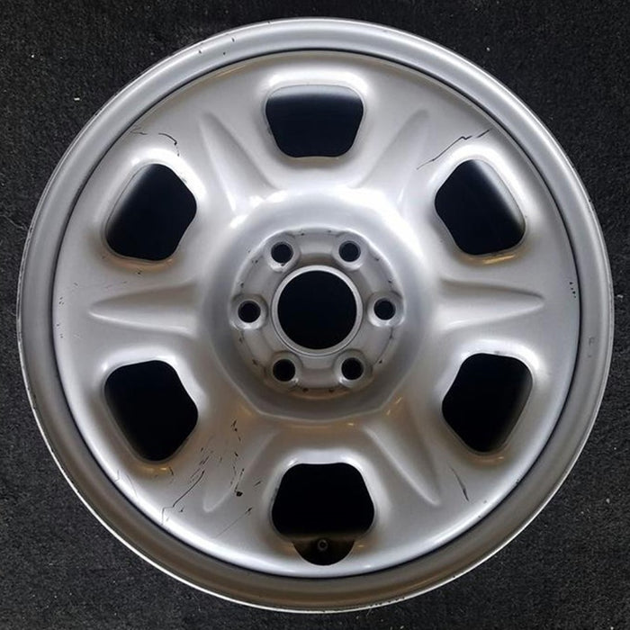 16" EQUATOR 09-13 16x7, steel Original OEM Wheel Rim - Front View