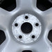 17" RIDGELINE 06-14 17x7.5 steel 5 spoke silver Original OEM Wheel Rim - Angle View