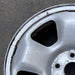 17" RIDGELINE 06-14 17x7.5 steel 5 spoke silver Original OEM Wheel Rim - Side Profile